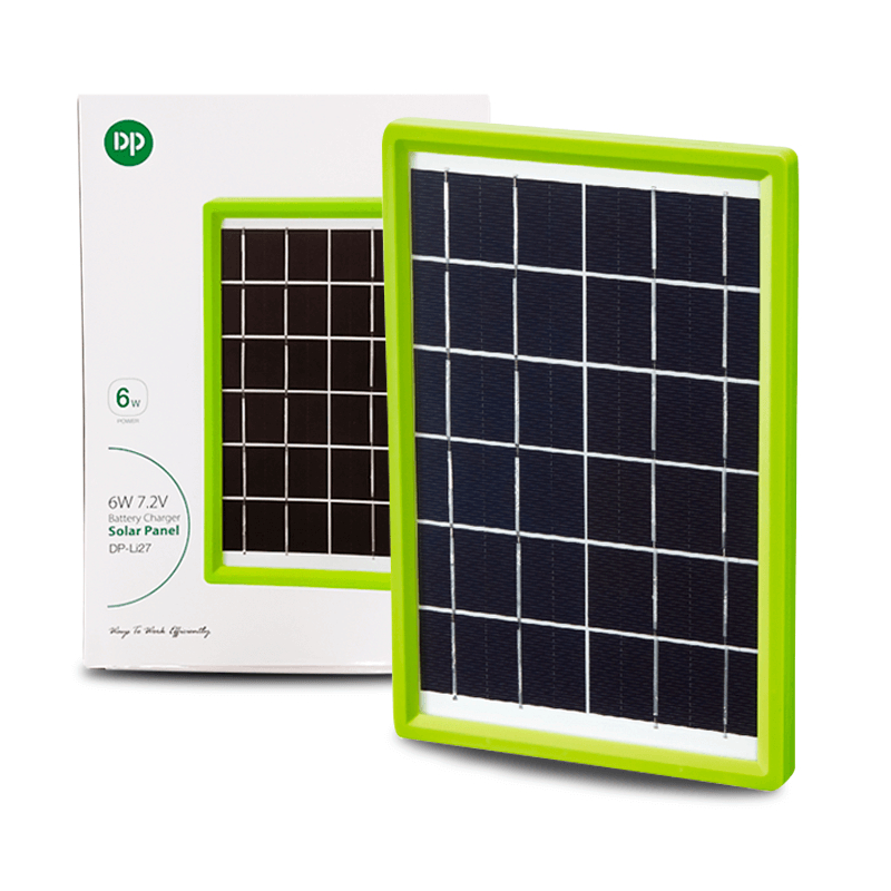 Carregador Painel Solar 6W 5em1 Portátil Para Atividades Externas Recarregável