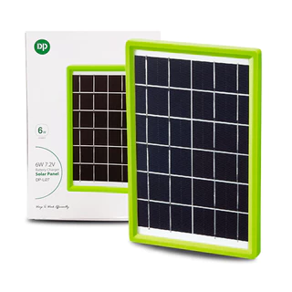 Carregador Painel Solar 6W 5em1 Portátil Para Atividades Externas Recarregável