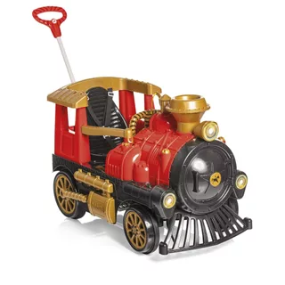 Carrinho Passeio Infantil e Pedal Locomotiva - Calesita