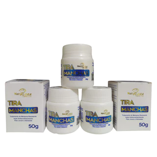 Tira Manchas, Acaba com Melasma, ação Hidratação Anti-envelhecimento 3 unidades 50g NatyFlora