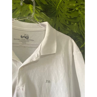 polo branca básica slimfit tng gg