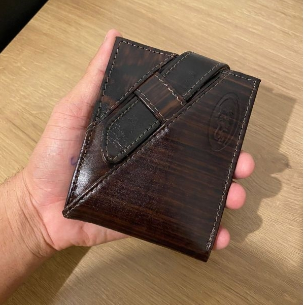 Carteira Masculina Luxo Em Couro Legítimo