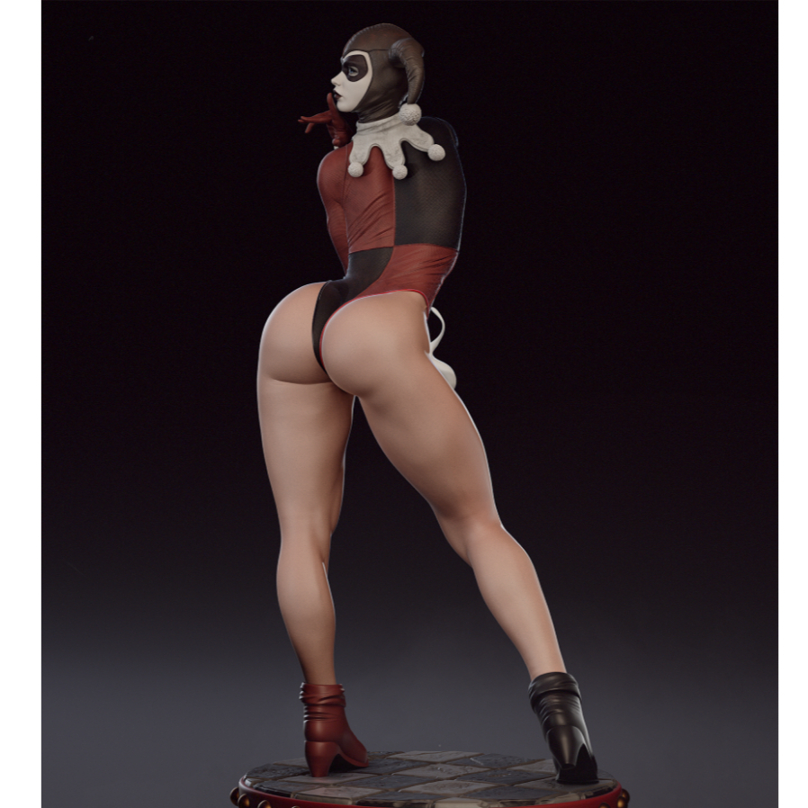 Action Figure Harley Quinn/Alerquina - Traje Clássico - 22 cm de altura