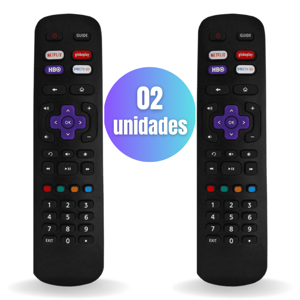 Controle Remoto Compat Vel Com Roku Tv Todas As Marcas Shopee Brasil