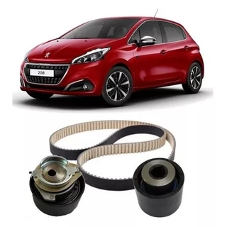 Kit Correia Dentada e Tensor Peugeot 208 1.2 12v Puretech 2017/...