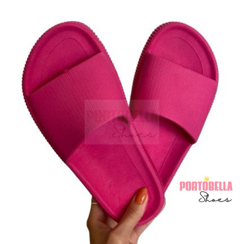 Chinelo Feminino Slide Nuvem Anatômico – Super Macio e Leve