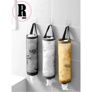 Kit 3 Peças Organizador de Sacolas Puxa Saco /Dispenser/Bolsa Organizadora De Plástico Para Armazenamento De Sacolas De Cozinha