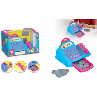 Mini Caixa Registradora de Brinquedo Infantil - Bs Toys