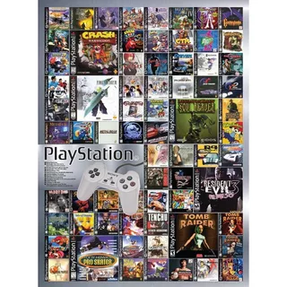 Jogo Ps1 6 a sua escolha cd prensado e saquinhos capa fotografica