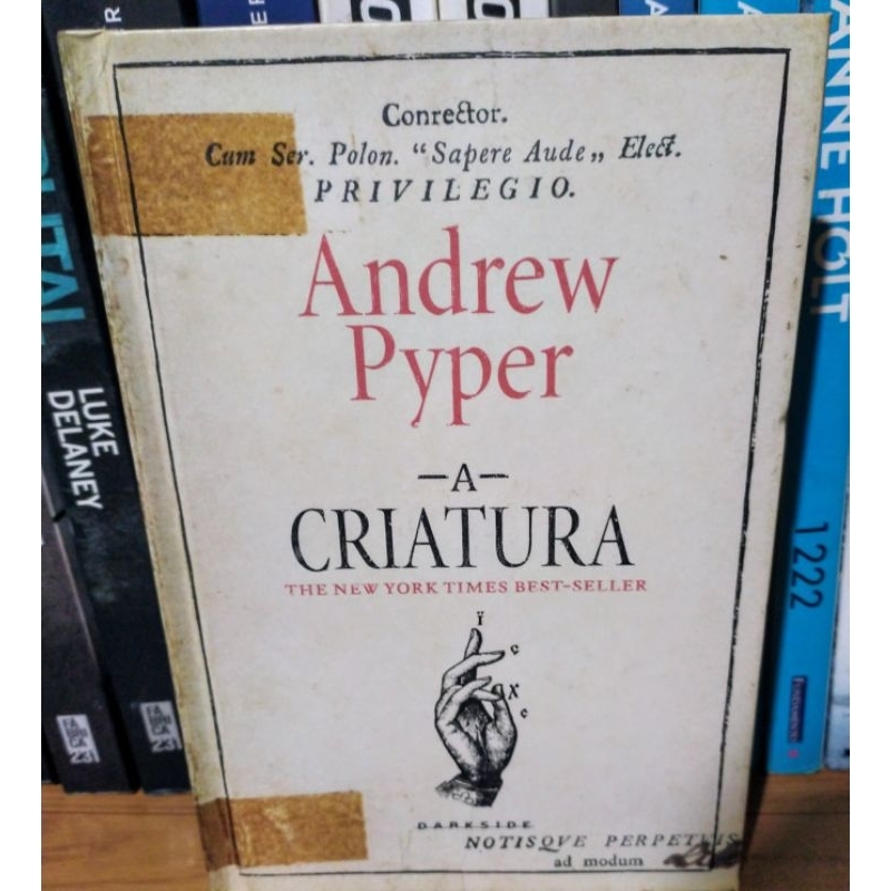 Livro: A criatura - Andrew Pyper - Darkside- Capa Dura. | Shopee Brasil