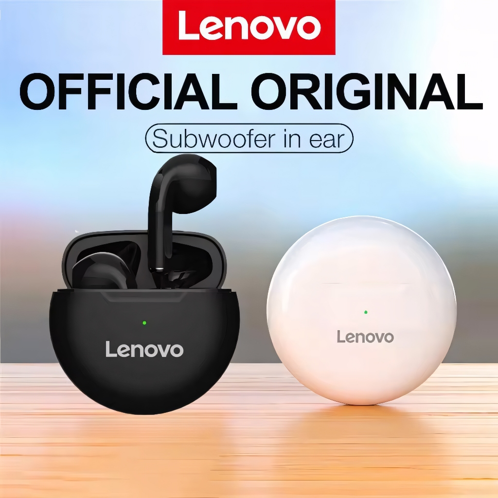 Air Pro 6 Lenovo TWS Bluetooth Sem Fio, Original, Fones de Ouvido Esportivos para Xiaomi, Android, Apple, iPhone