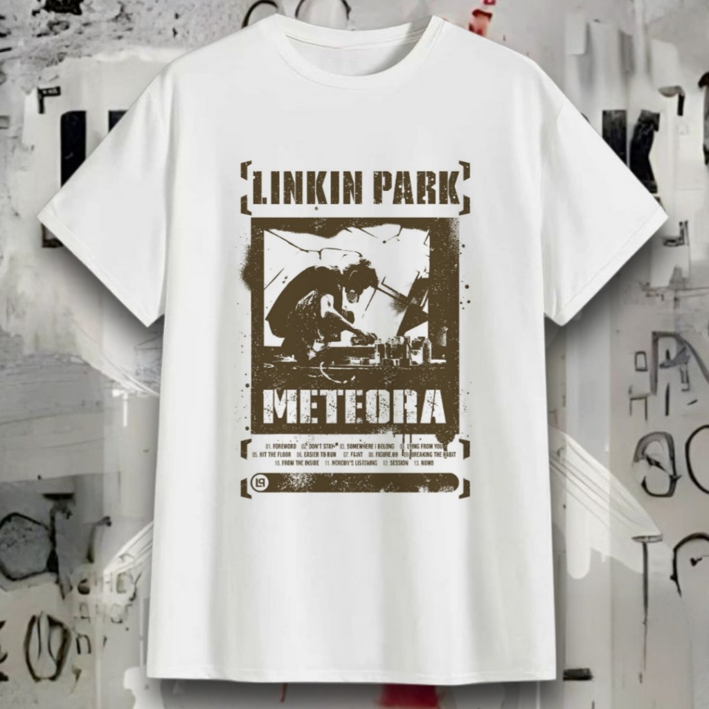 Camiseta Meteora Linkin Park Poliéster