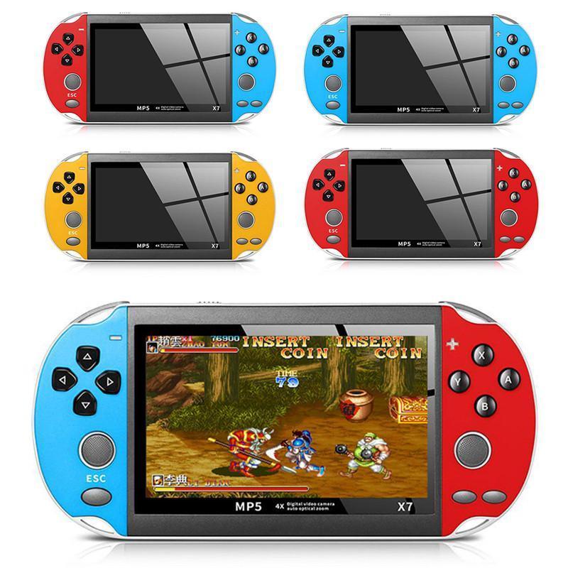 Mini Vídeo Game Portátil Retrô Emula Arcade Snes Gba Sega tela 4,3 ...