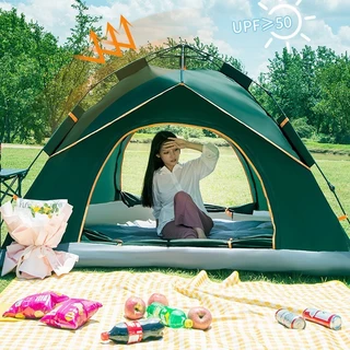 Barraca Camping Acampamento 3/4 Pessoas Automatica