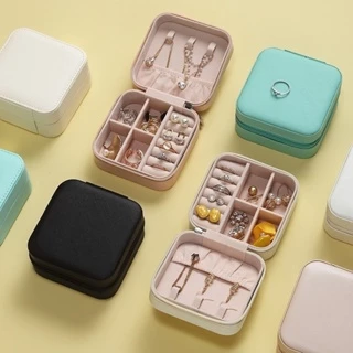 Kit 20 a 60 Mini Porta Joia De Bolsa Para Viagem Portátil/Caixa De Armazenamento/Bolsa/Anel/Colar