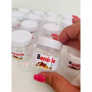 Potinho Nutella personalizado