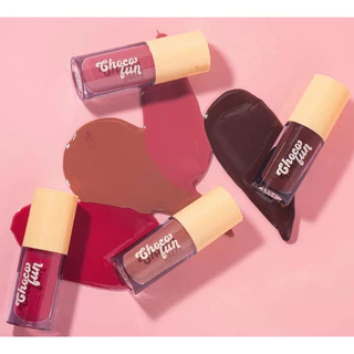 Gloss Tint Cream e Lápis Labial Choco Fun Fenzza em Oferta na Shopee