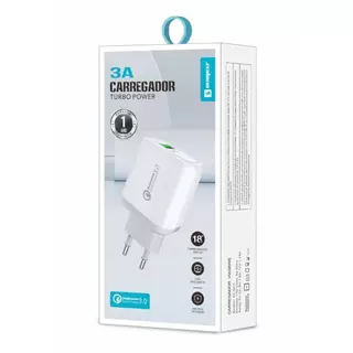 Carregador de parede TURBO 3A TYPE C
