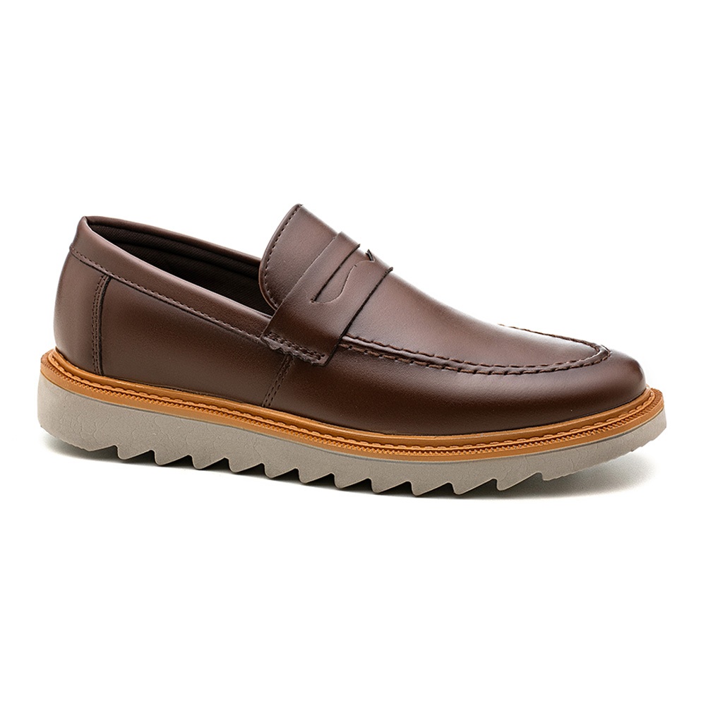 Sapato Casual Loafer Tratorado Comfort DuPrado | Shopee Brasil