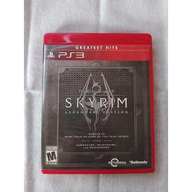 The Elder Scrolls V - Skyrim: Legendary Edition - PS3 (Mídia Física ...