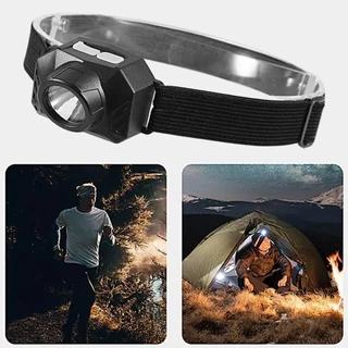 KIT Lanterna Holofote De Cabeça 5 LED Super Brilhante À Prova D 'Água USB Recarregável 4 modos mtk80 mt851