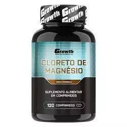Cloreto de Magnésio (Dose c/ 260mg) - 120 Comprimidos - Growth Supplements