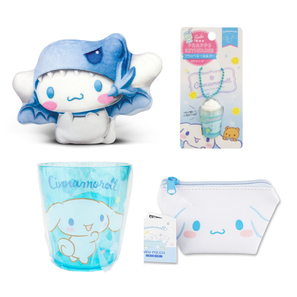 Monte seu kit Cinnamoroll Pelúcia Yu-gi-oh! X Hello Kitty Mcdonald's Lacrado Necessaire Hashi