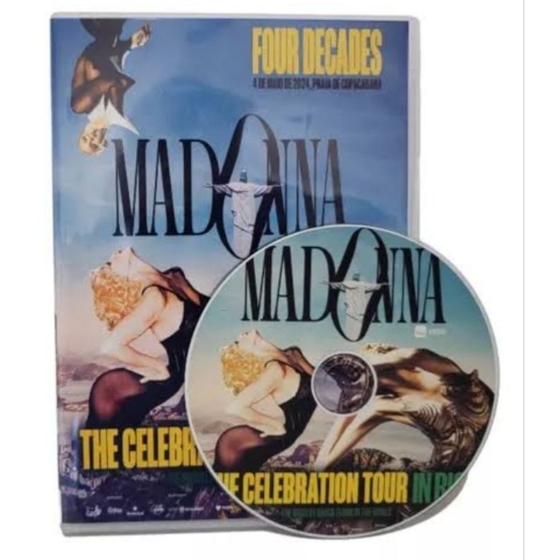 DVD Madonna The Celebration Tour In Rio ( 2024 ) Audio: Inglês/ Legenda ...