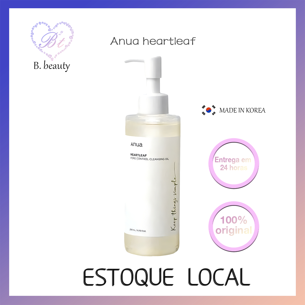 Anua Heartleaf Pore Control Cleansing Oil 200mL【Despacho rápido】