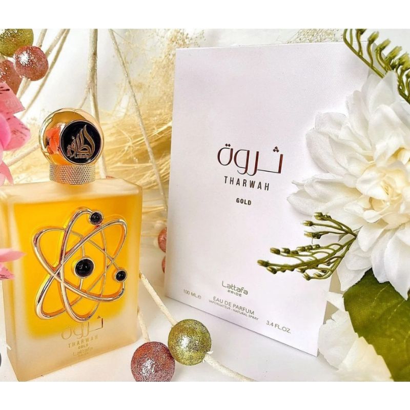 Perfume Lattafa Pride Tharwah Gold Eau de Parfum 100 ml | Shopee Brasil