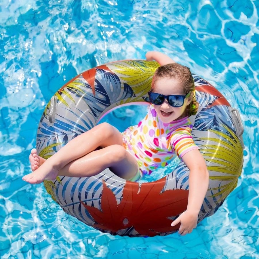 Boia folha de bordo Inflável 90 cm Piscina Praia e Festas - Criança e ...