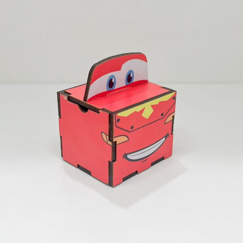 5/10/15/20PCS Mini Cubos Carros em MDF - Lembrancinha Porta Bombom ...