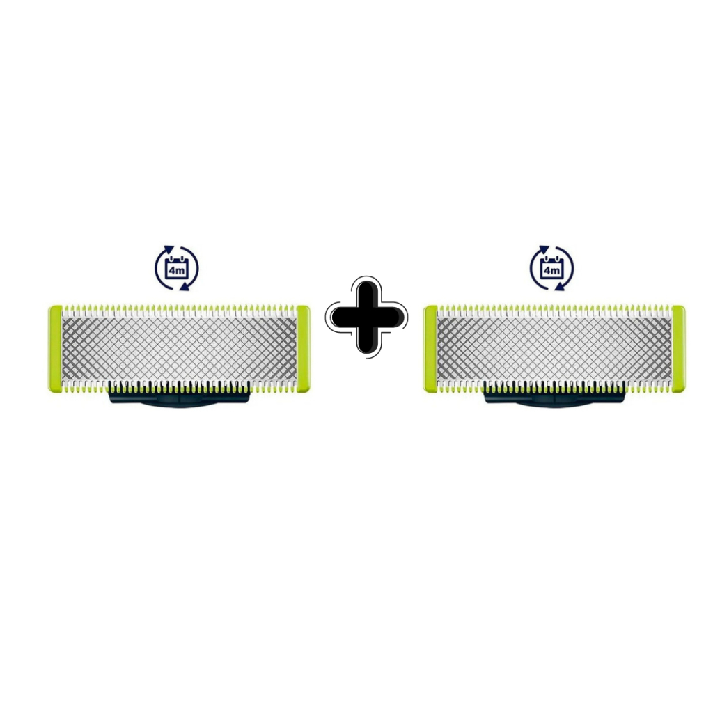 Kit 2 Refil Lâmina De Reposição Para Oneblade Qp210/50p