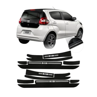 Kit Soleira Super Protetora 4 Portas Fiat Mobi Acessórios