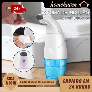 Dispensador de sabão com sensor automático de 330ml/máquina desinfetante para as mãos multifuncional de mesa doméstica sem contato dispensador de sabão/máquina de fazer sabão DY-XSJ