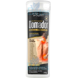 Gel Massageador Suave Fragrance Domador Premium Mentol