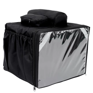 Mochila Bag Motoboy Delivery Com Isopor - 45 Litros Entregas Pizza Lanches em Oferta na Shopee