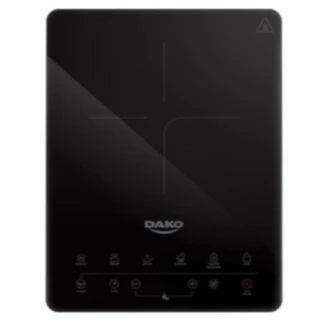 Cooktop De Indução Dako Portátil Fogão 1 Boca 10 Níveis Preto