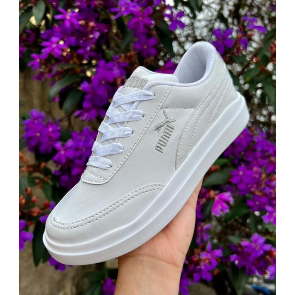 Tênis Feminino Casual Branco Confort