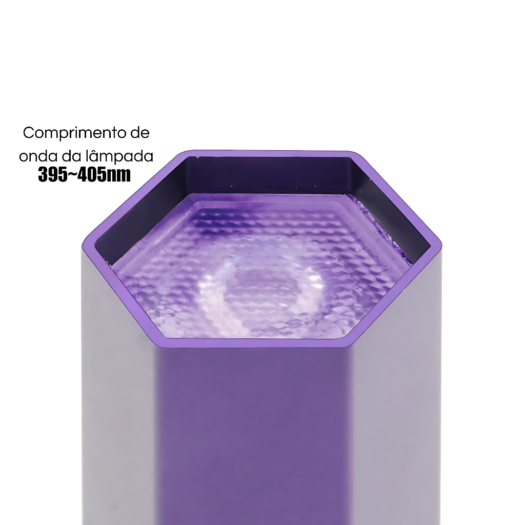 Lanterna Para Unha UV com Suporte D&Z e Temporizador LCH 23