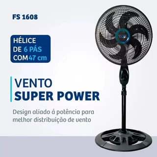 Ventilador 6 Pás Turbo Ultra Potente 75w TYF