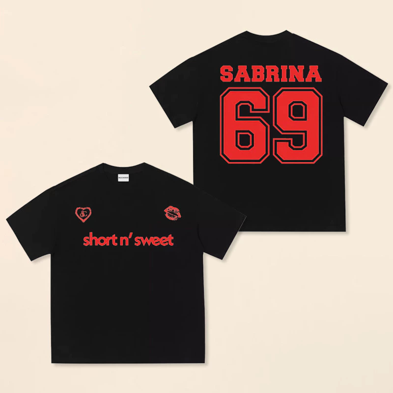 Camiseta T-shirt Unissex Sabrina Carpenter Short n' Sweet | Shopee