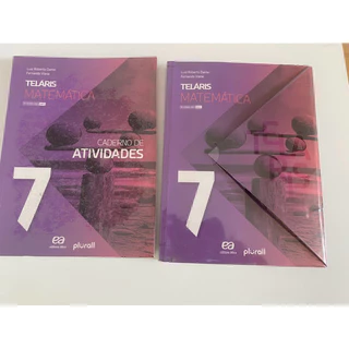 Kit Livro e Caderno de atividades Projeto Teláris 7 Ano Matemática