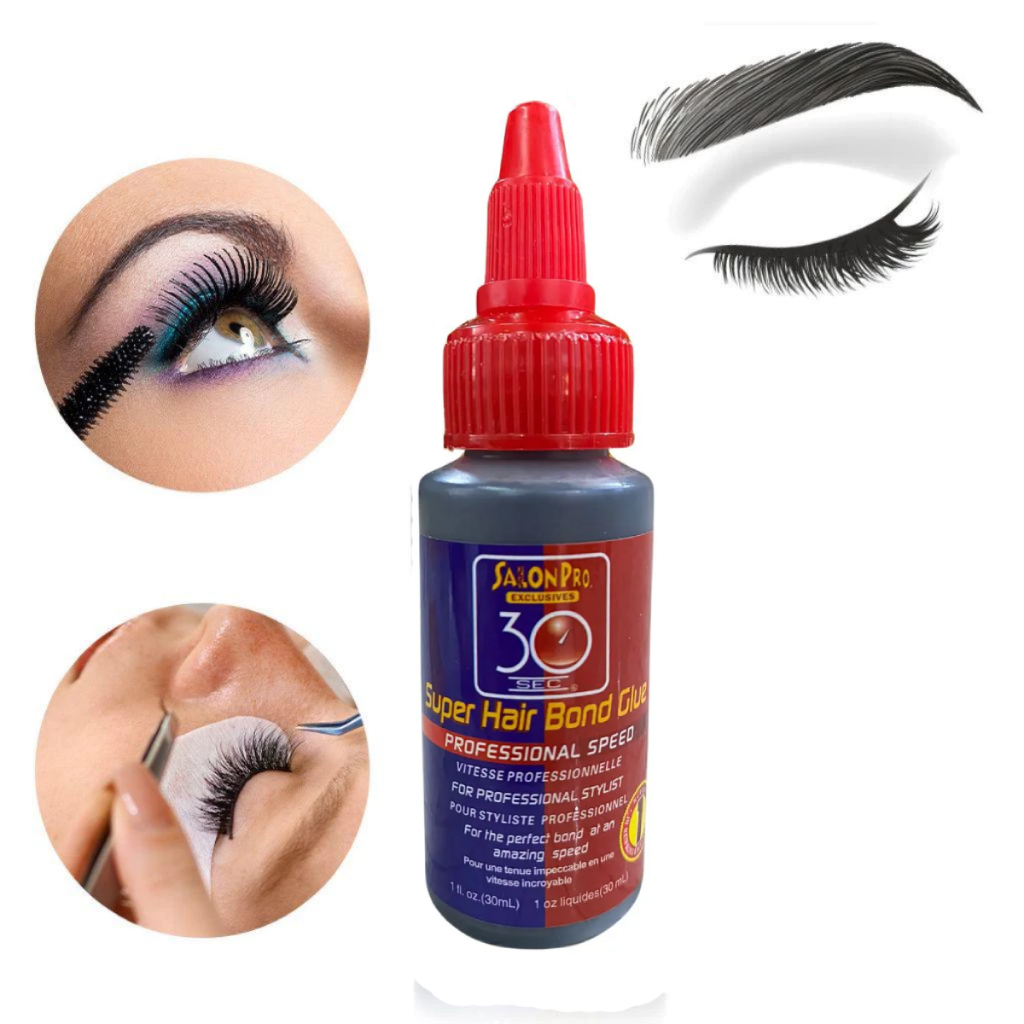 Cola para Extensão de Cílios 30 Sec Salon Pro 30ml | Shopee Brasil