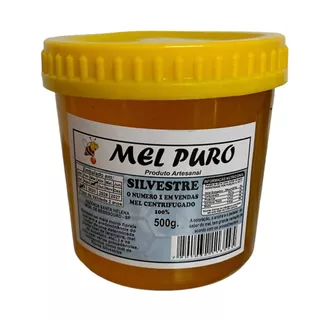 Mel Puro Santa Helena 100% Orgânico Florada Silvestre Pote 500 Gramas