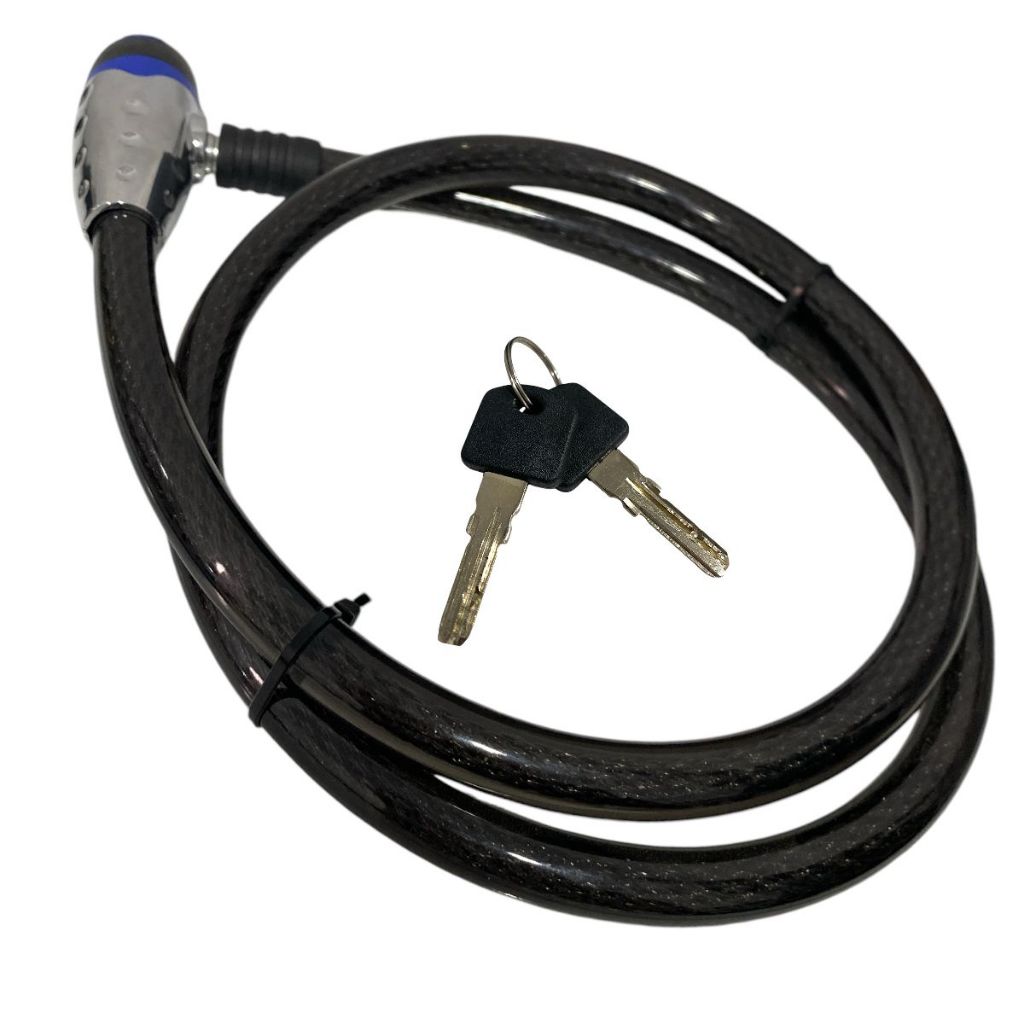 Trava De Segurança Cabo de Aço Trava Com Cabo Universal 15MM X 1200MM