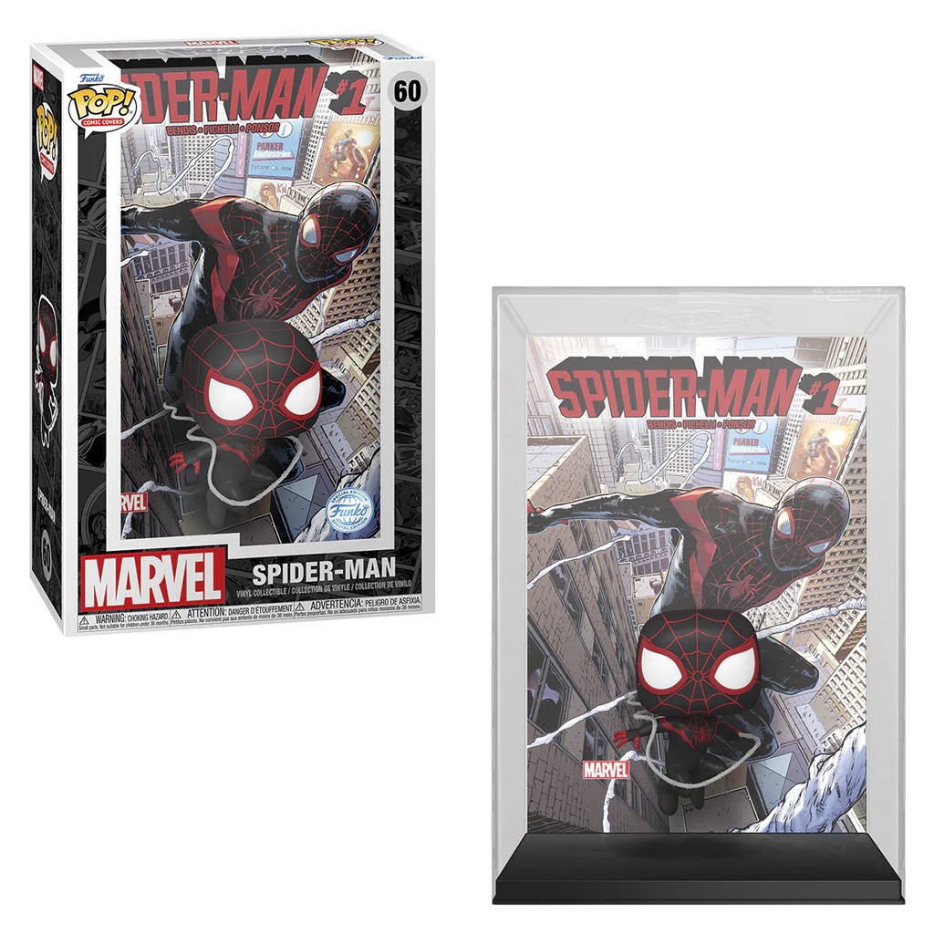 FUNKO POP COMIC COVERS SPIDER-MAN #1 EXCLUSIVE - SPIDER MAN 60