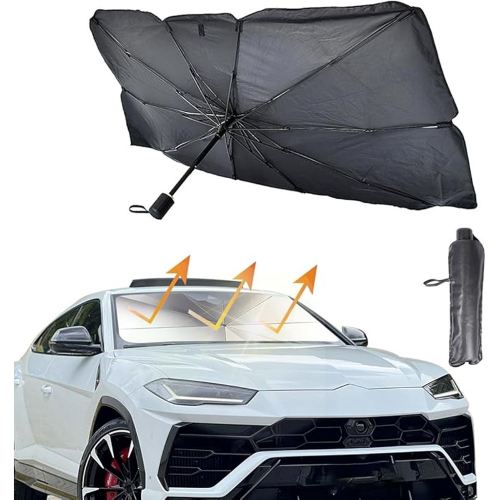 Quebra Sol Portátil Para-Brisa de Carro Guarda Sol com Isolamento ...