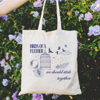 Bolsa Sacola Ecobag Birds Of a Feather Billie Eilish I