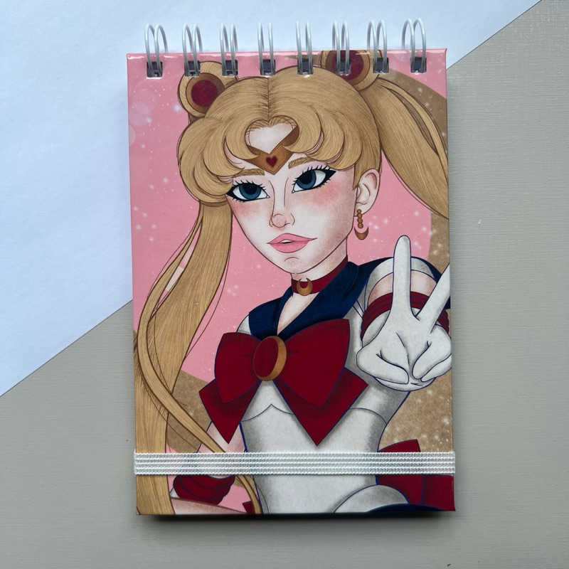 caderno de anotações | sailor moon | 40 folhas | Shopee Brasil
